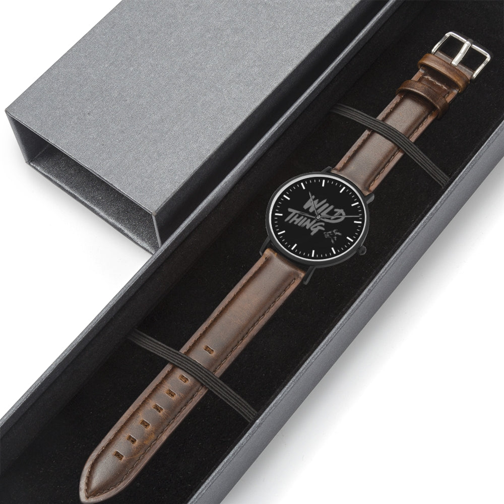 Father's Day Gift 2025, Custom Citizen Leather Band Watch Personalized Gift For Dad